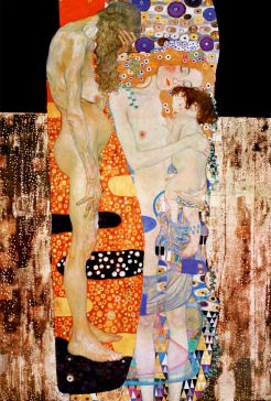 Three Ages of Woman Gustav Klimt